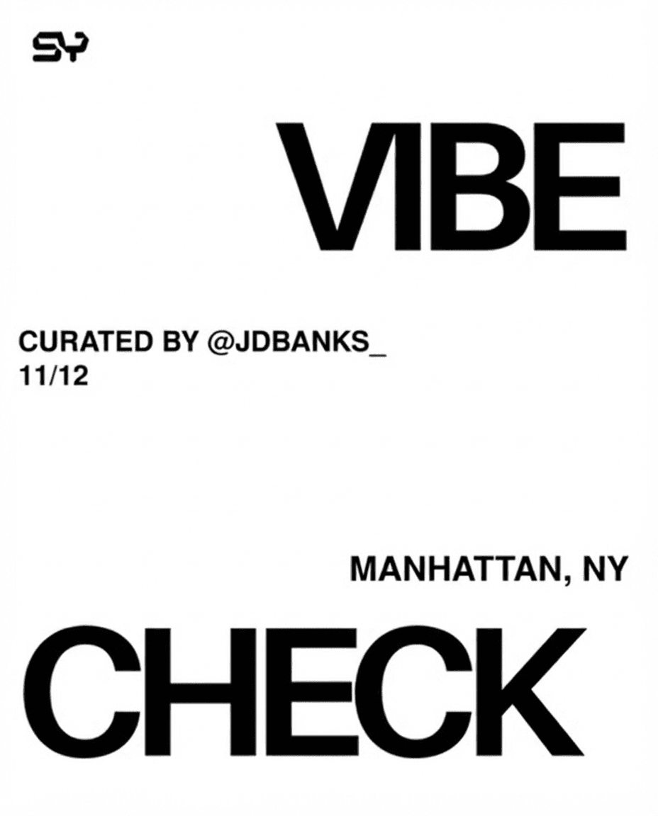VIBE CHECK NYC