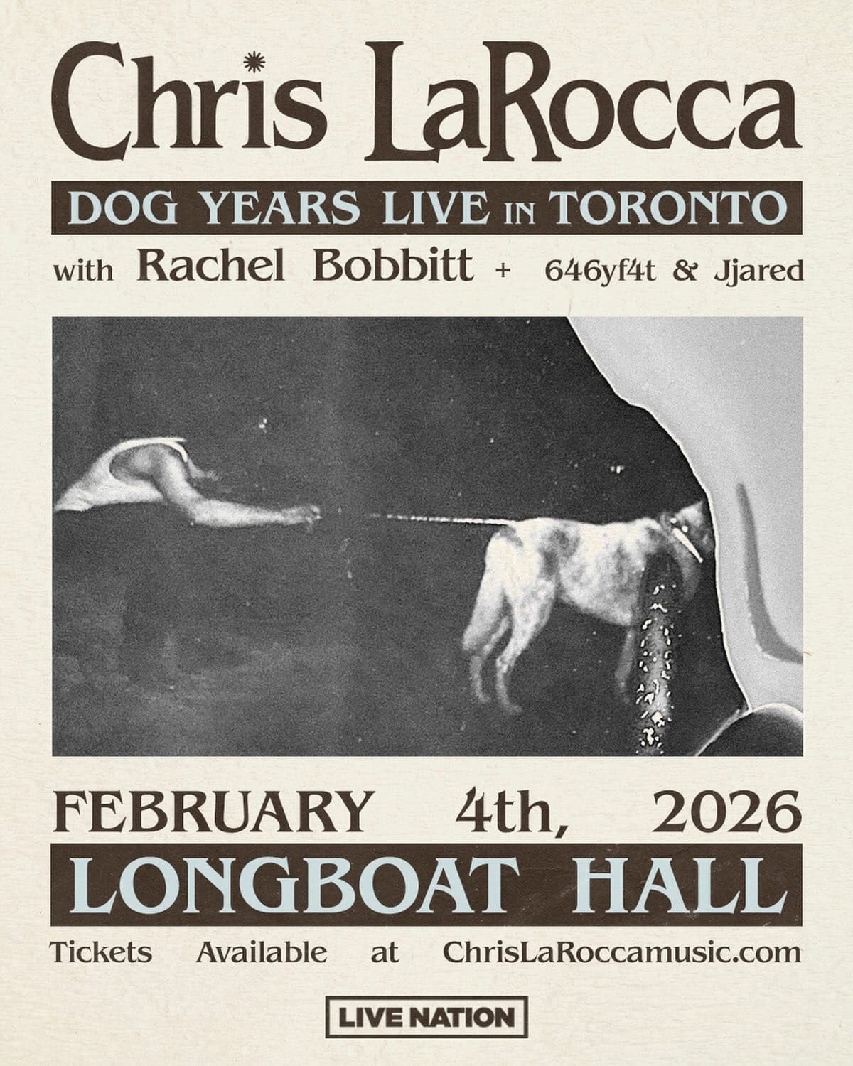 Dog Years Live in Toronto w/ Rachel Bobbitt, 646yf4t & Jjared
